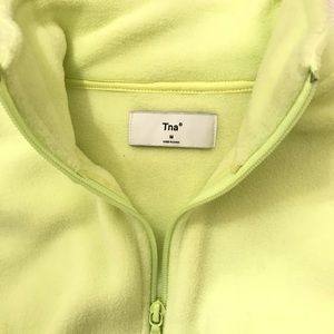 Aritzia Tna Lime Green Sweater